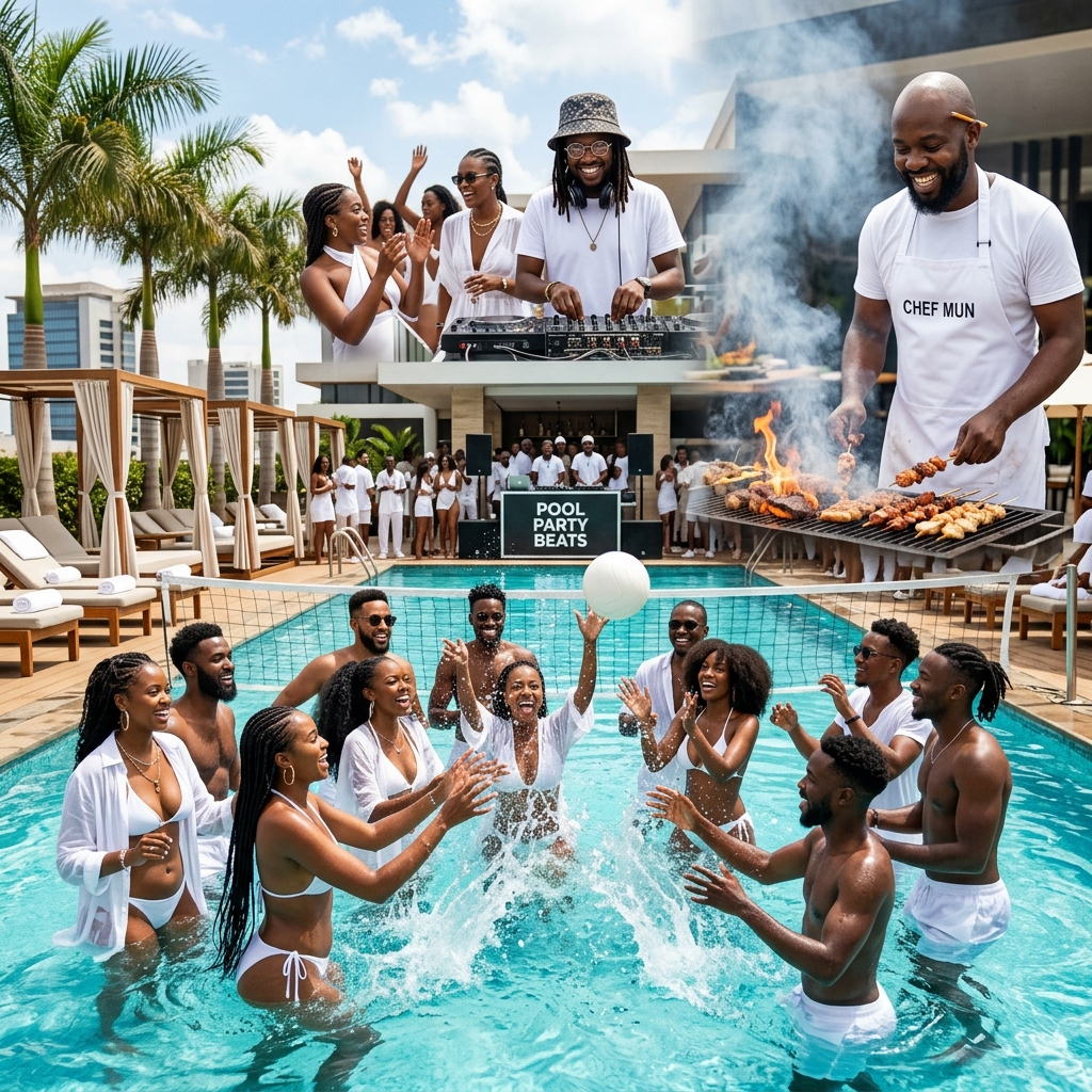 Poolside & Lawn Festivities
